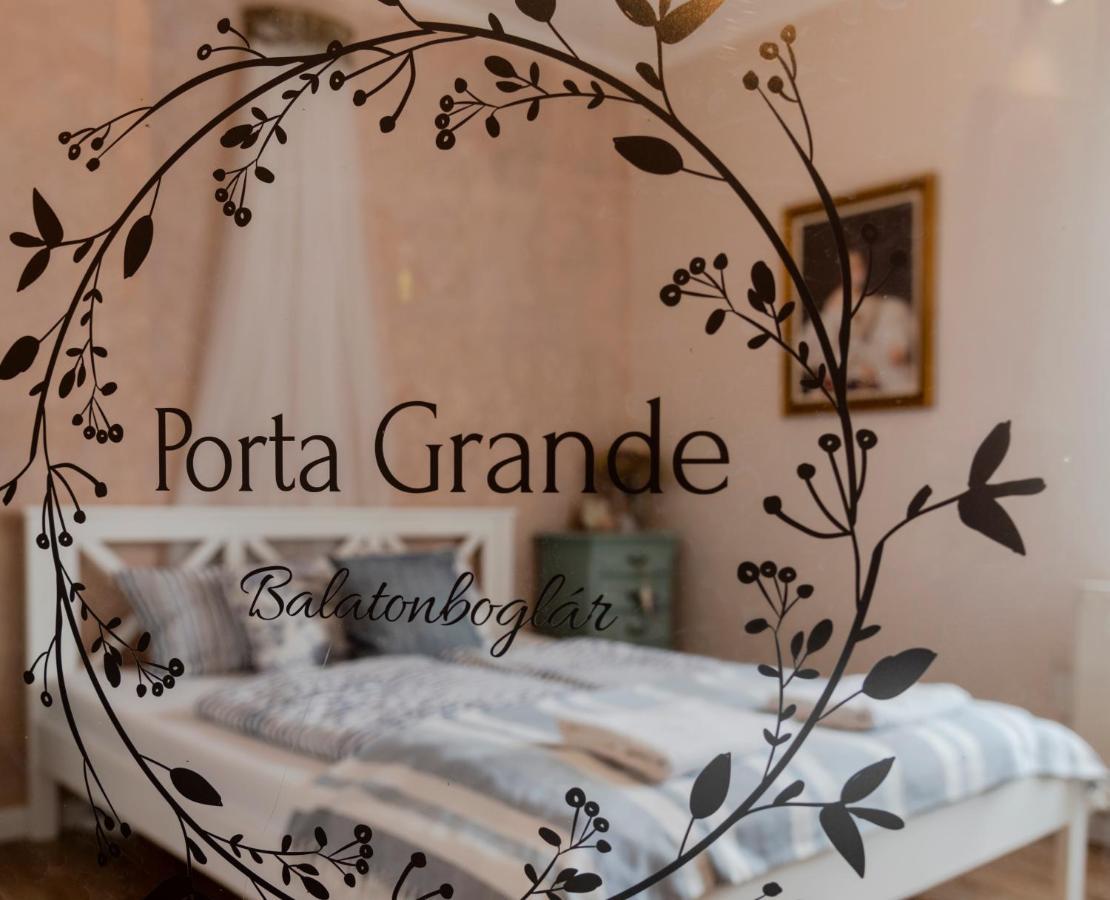 Porta Grande Apartment Balatonboglar Exterior photo